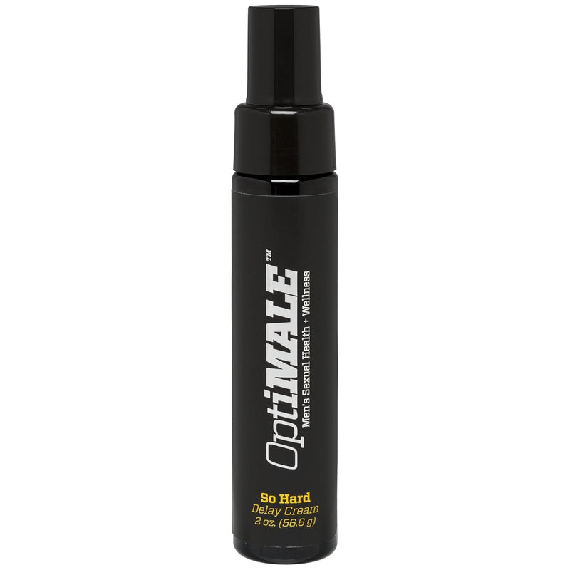 Optimale - So Hard Delay Cream - Decreases Sensitivity For Extened Sessions - No Mess Pump-Top Dispenser - 2 Oz. (56.6 G)