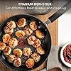 Ultimate Hard Anodized Nonstick Fry Pan Set 2 Piece, 10, 12 Inch, Oven Broiler Safe 400F, Cookware, Pots and Pans Set Non Stick, Kitchen Frying Pans, Cooking Skillets, Dishwasher Safe, Grey