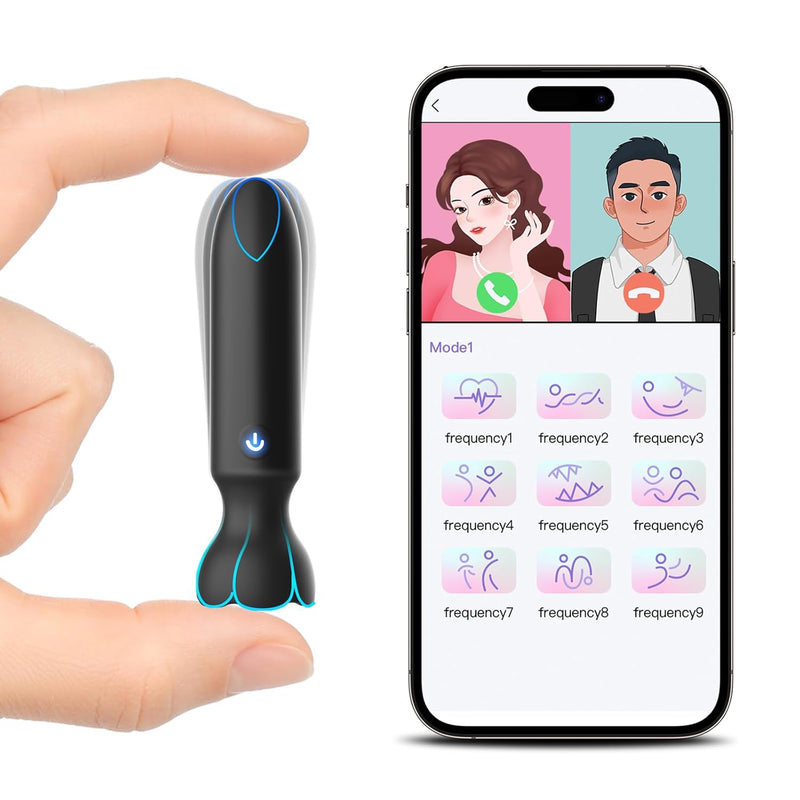 Mini Bullet Vibrator Adult Toys - Vibrators App Controlled Female Sex Toys With 9 Vibration Modes, Lipstick G Spot Dildo Clitoral Vibrator, Long Distance Discreet Vibrator For Women & Couples (Black)