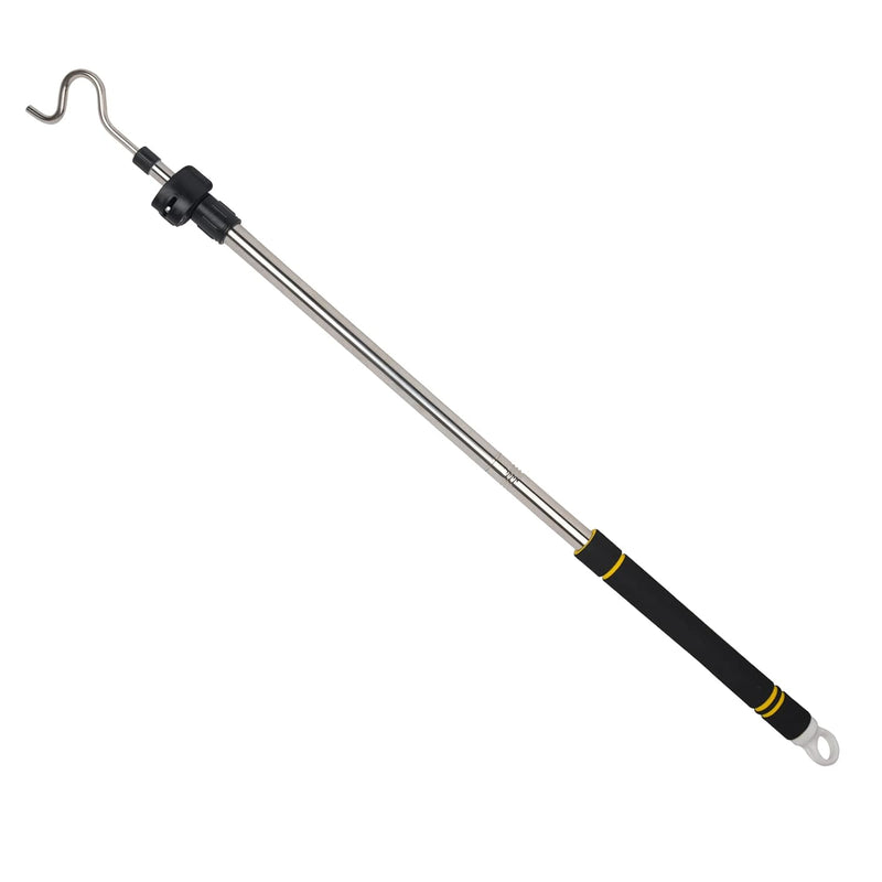 Clothes Hanger Reaching Hook Telescopic Adjustment Clothes Hook Pole Light And C