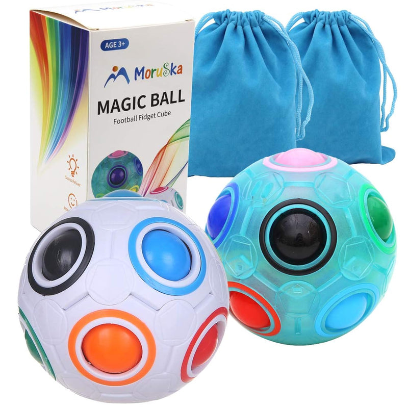 Rainbow Puzzle Ball Cube Magic Rainbow Ball Puzzle Color Shift Puzzle Ball