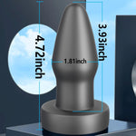 Anal Plug Tapered Shaped Butt Plug With Suction Cup Prostate Massager Dilator Sex Toy For Men Women Masturbation (S)