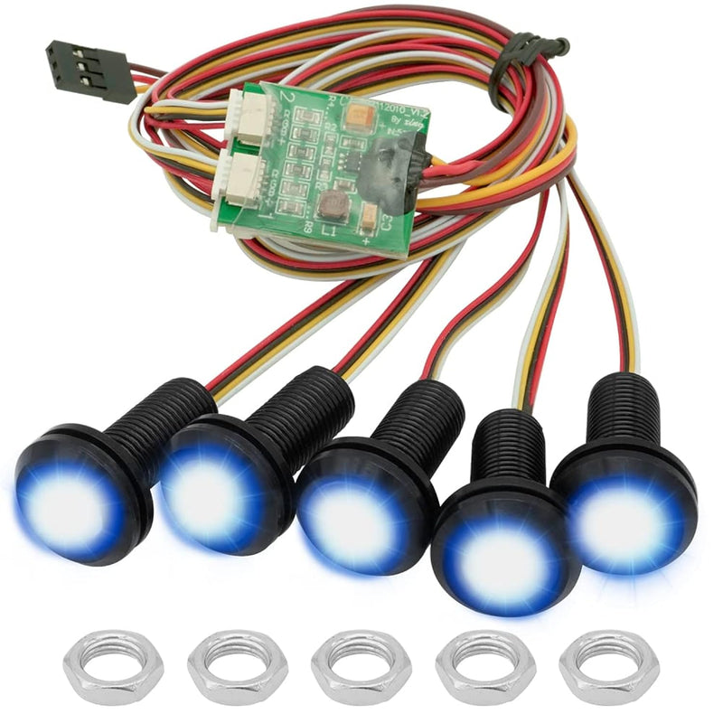 Rc Light Kit With 10 Modes For 1/10 Slash 2Wd/4×4 Rc Truck