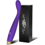 Crown G-Spot & Clitoral Vibrator For Women - Soft Flexible Clitoral Stimulator With 10 Powerful Vibration Modes, Suitable For Women & Couples