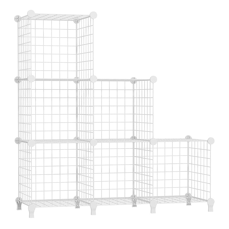 Wire Cube Storage Organizer, Closet Organizers And Storage, Metal 6 Cube Storage
