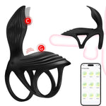 Vibrating Cock Ring Sex Toys - Couple Sex Toys Pleasure Clitoral G Spot Male Vibrator, Silicone Penis Sleeve, Vibrate Penis Extender With 9 Vibrations, Adult Toy For Men Women Couple