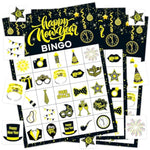 New Year Bingo, 24 Players Happy New Year Bingo Cards New Years Eve Party Bingo Cards For School Classroom Office Family Activities New Years Party Supplies