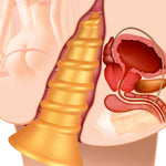 T-Exlorer Super Soft Silicone Butt Plug - 9" Screw Shape Thrusting Large Butt Plug With Strong Suction Cup, Prostate Massage Anus Dilator Anal Ball For Women Men Couple Gay
