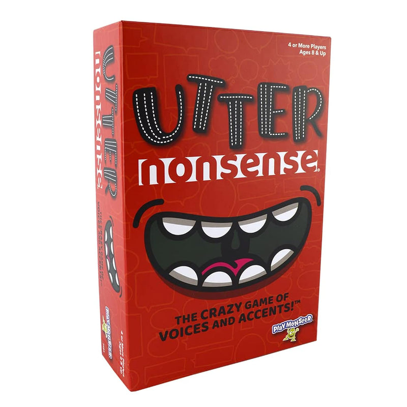 Utter Nonsense The Crazy Game Of Voices And Accents Ridiculous Family Fun A