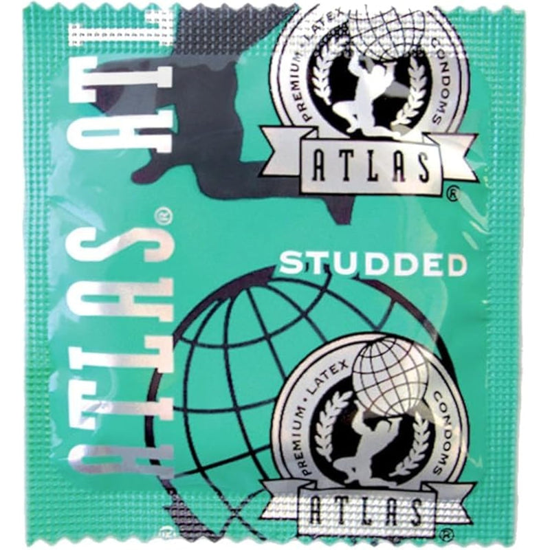 Atlas Studded Condoms 12pack