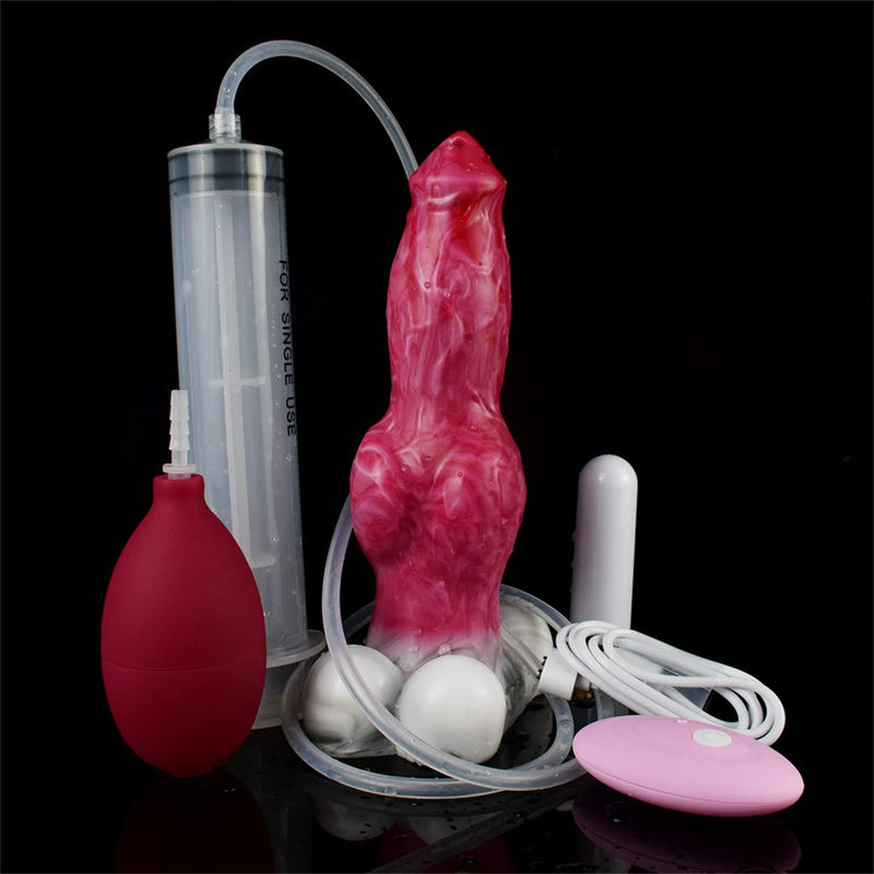 Realistic Vibrator Squirting Dog Dildo 10 Vibration Modes, 6.9 Inches BlessMyBucket Realistic Vibrator Squirting Dog Dildo 10 Vibration Modes, 6.9 Inches BlessMyBucket