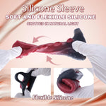 Octopus Penis Sleeve Girth Enhancer For Men, Realistic Extender For Stamina And Pleasure Adjustable Fit Non-Slip Design-Hollow Sheath For Comfort Textured Surface For Sensation 3.9In