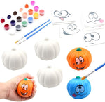 Paint Your Own Halloween Squishy Pumpkin Craft Kit for Kids