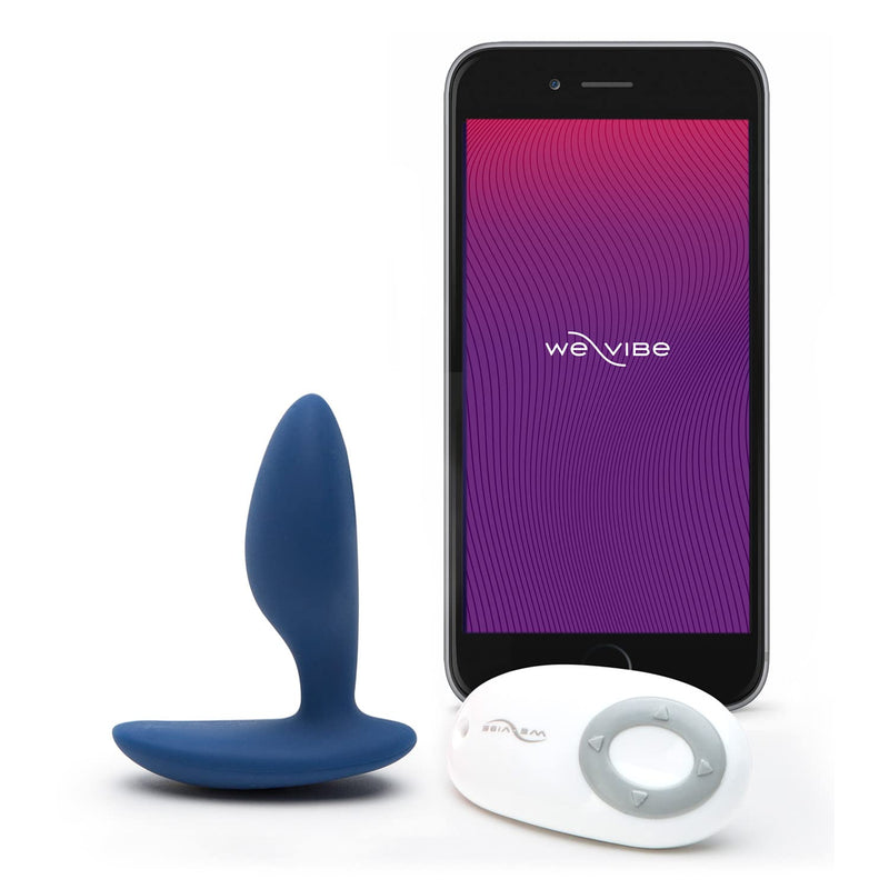 Ditto+ Vibrating Butt Plug - App & Remote Control Vibe For Men, Women & Couples - 10 Vibration Modes - Silicone Butt Plug - Waterproof Anal Plug - Rechargeable Adult Sex Toys - Blue