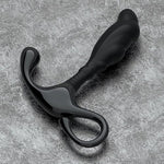Small Dildo Silicone Butt Plug With Handle Unique Anal Dildo For G-Spot Massage Prostate Stimulation Sex Toy For Men Women Beginners