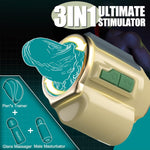 Male Masturbator Adult Sex Toys For Men - Automatic Rotating Vibrating Blowjob Sex Machine Penis Vibrator Stroker, Mens Masturbation Cup For Glans Training Stimulation Pocket Pussy Male Sex Toy