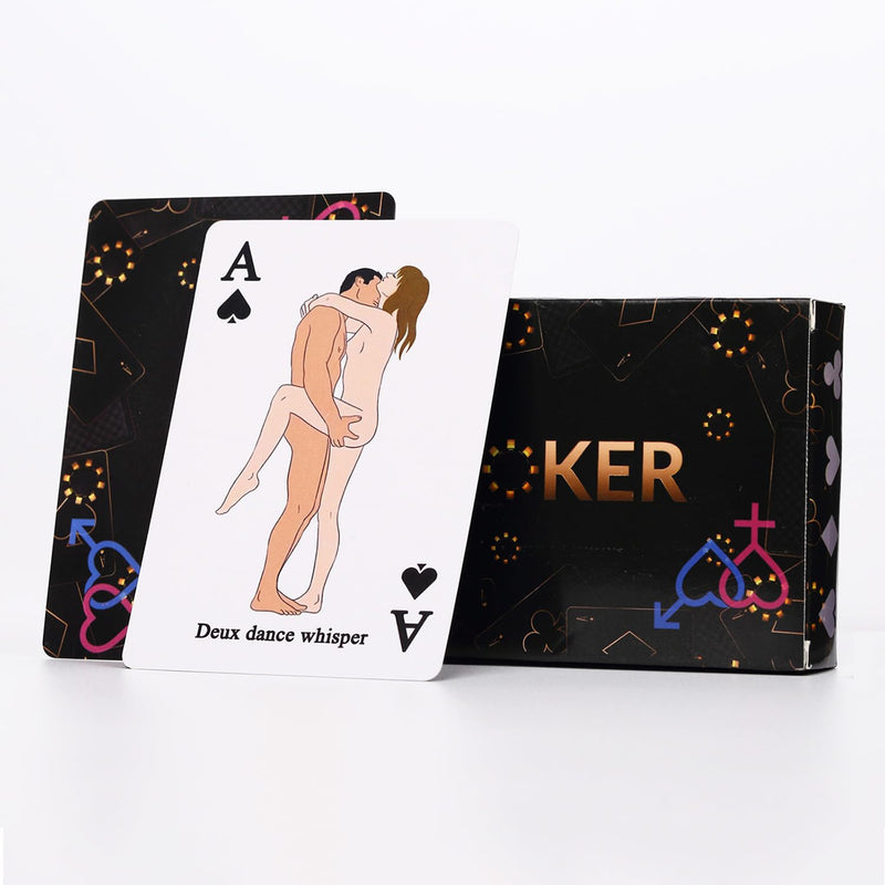 Poker Cards Games For Couples Date Night, Intimacy Deck Cards For Couples,