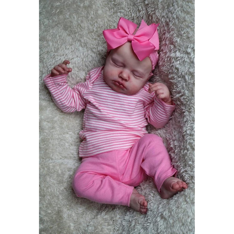 Baby Dolls Girl 20 Inch Soft Weighted Body Realistic Newborn Baby Dolls Wit