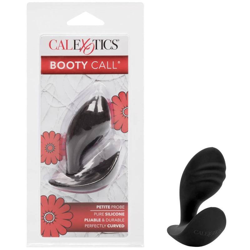 Booty Call Petite Probe – Silicone Prostate Anal Plug – Adult Fetish Sex Toy For Couples - Black