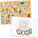Giant Art Activity Book for Kids with Stickers and More - Arts and Crafts Coloring Kit