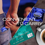 Extra-Thin Wild Strawberry Flavored Lubricated Condoms for Men, 10-Count