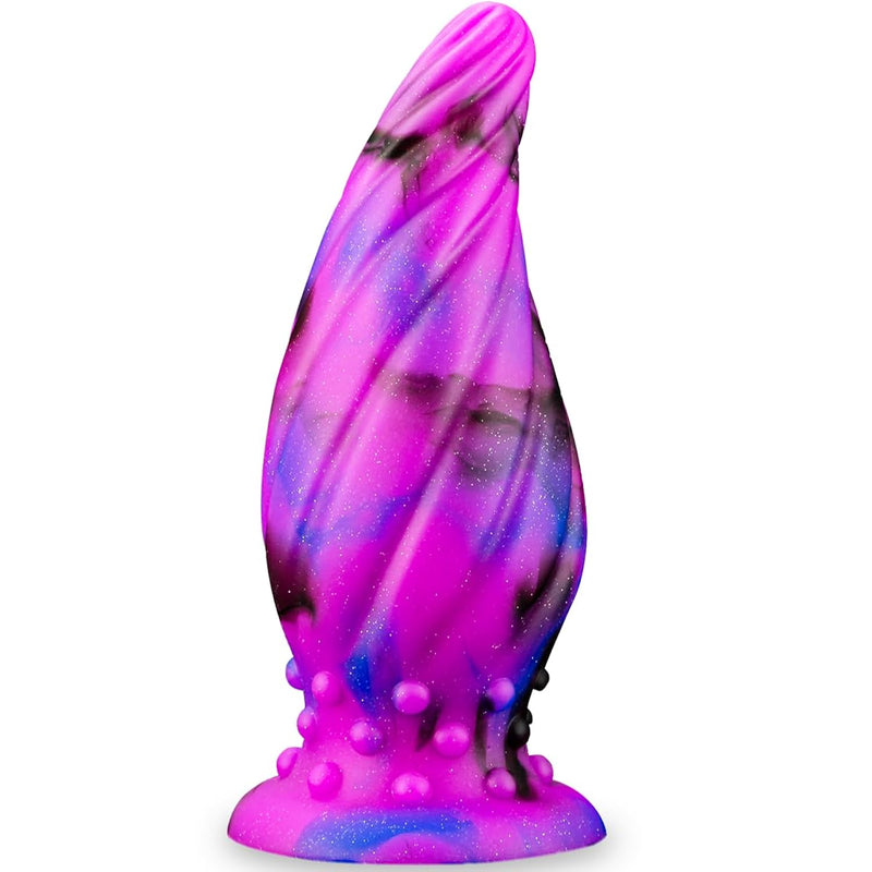 Silicone Butt Plug Anal Sex Toys,Soft Prostate Plug Trainer For Women And Men,G-Spot Dildo With Strong Suction Cup For Hands-Free. (Small-5.7In)