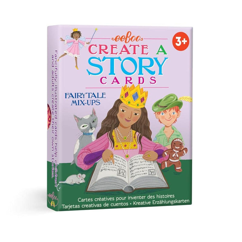 eeBoo: Fairytale Mix Ups, Create A Story Pre-Literacy Cards, 36 Flash Cards