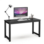 Computer Desk, 55 Inch Large Office Desk Computer Table Study Writing Desk For