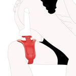 Strap-On Harness On Leg Novelty Toy, Adjustable Thigh Harnesses Strapon Dildo Harness, Comfortable Leather Plush Lining With 2 Silicone Rings, Adult Sex Toys For Lesbian Gay Couples Pegging Dildos