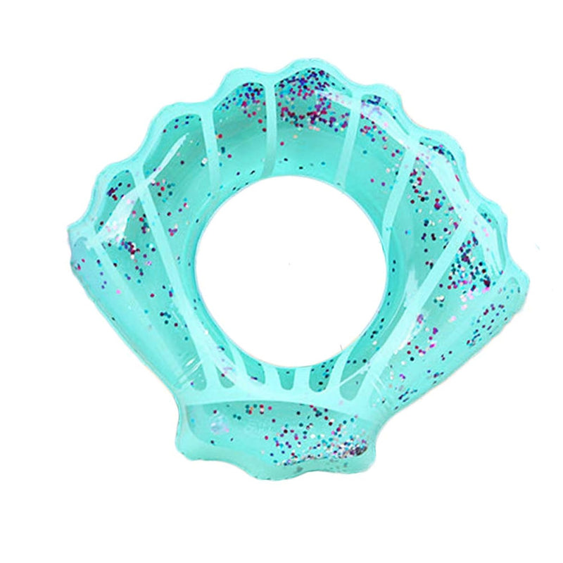Shell Swim Rings For Kids Adults Pool Swimming Ring Inflatable Float Raft W