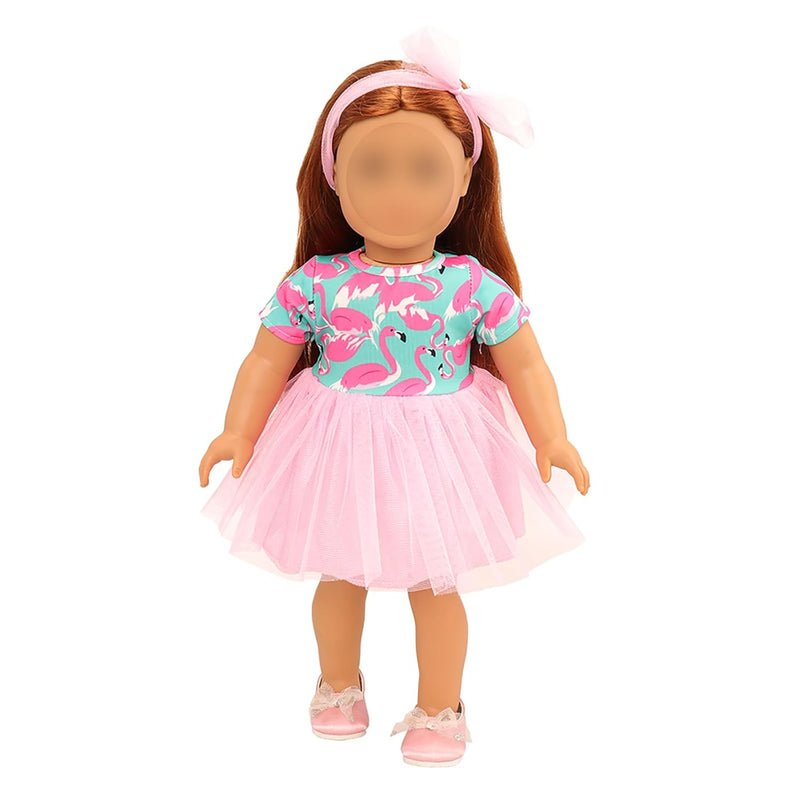 Doll Clothes And Accessories For 18 Inch Girl Dolls Mermaid Casual Tutu Dre