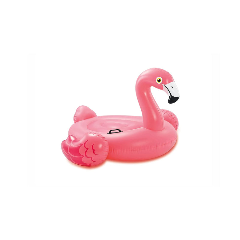 INTEX Pink Flamingo Inflatable Pool Float: Animal Pool Toy For Kids – 2 Hea