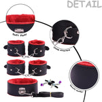 34-Piece Bondage Restraint Set – Adult BDSM Kit with Handcuffs, Anal Toys & More