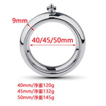 Electric Stainless Steel Urinary Plug Smooth Urethral Sounding & Penis Ring Stretcher Toy Stimulate Urethral Dilator Masturbation Urethral Sounds Plug Adult Sex Toys Training For Men 50Mm