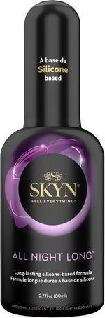 Long-Lasting Silicone-Based Lube (2.7 oz) for Men, Women & Couples – Condom Safe