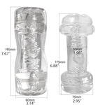 Dual Open Ended Masturburbator Male Masturbator Sleave Pocket Pussy Sex Toy For Adult, Male Mastubrator Toy Realistic Adult Sex Toy For Men Textured Vagina Massager