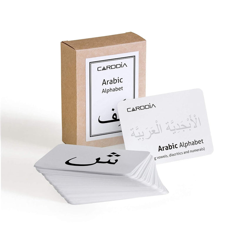 Arabic Alphabet Flash Cards (Including Consonants, Vowels, Diacritics And N