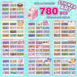 Sticky Rolls Bracelet Kit for Kids - Wearable Sticker Bracelet and Jewelry Making Kit