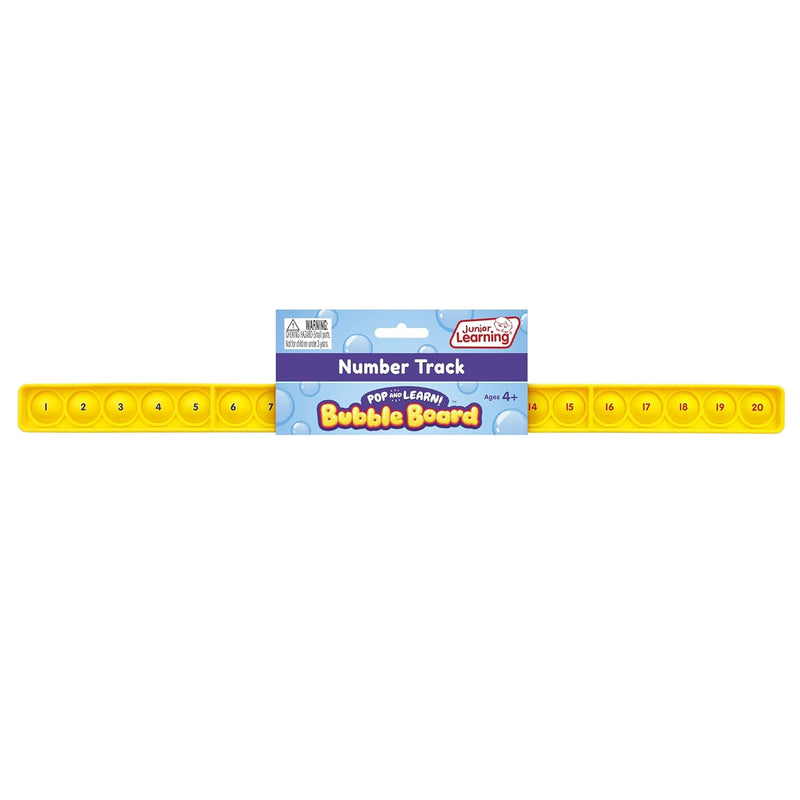 Junior Learning Number Track Bubble Board