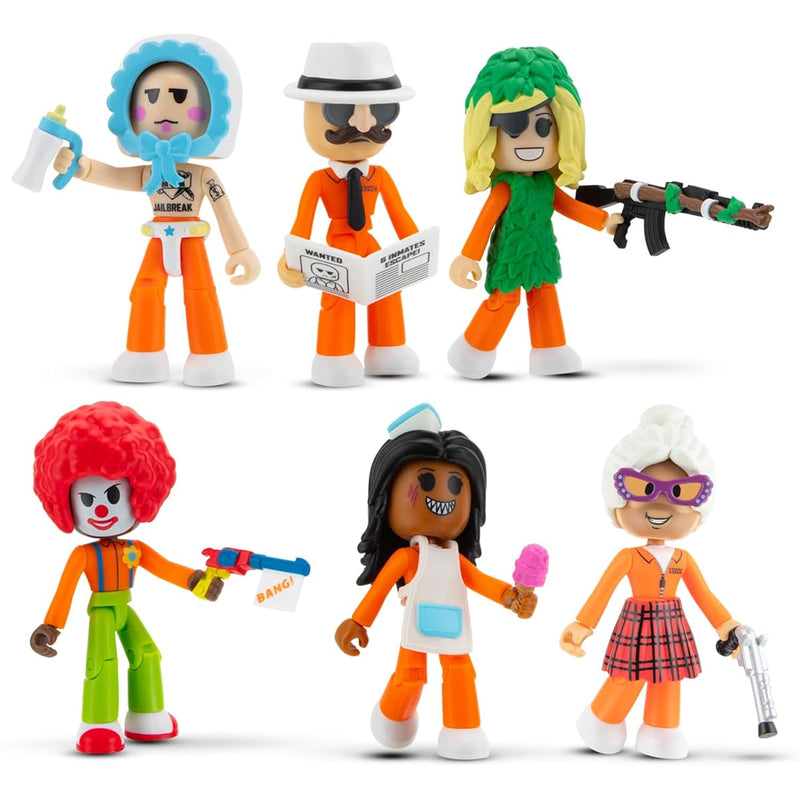 Jailbreak: Hiding In Plain Sight Multipack Six 2.75 Inch Action Figures Wit