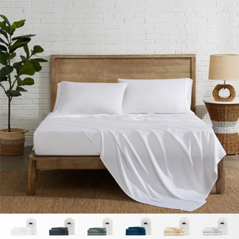 Coldest Bedding Sheets & Pillowcases – 100% Bamboo Deep Pockets, Hotel Luxury