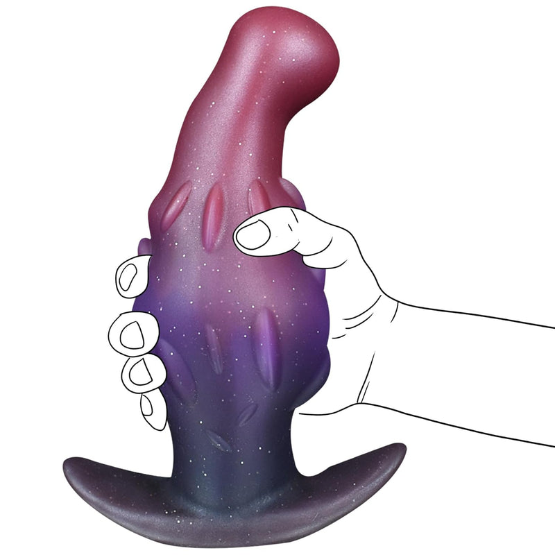 7.50In Large Butt Plug Silicone Anal Plug, Xl Butt Plug Huge Prostate Massager Wearable Giant Anal Fantasy Dildo, Big Massive Butt Plug Soft Anal Stretcher Trainer For Advanced Men Women Couple Gay