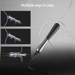 Stainless Steel Electric Shock Anal Plug, Remote Control Metal Electric Shock Butt Plug, Electrostimulation Anal Dilator Dildo Prostate G-Spot Massager, Bdsm Fetish Masturbation Sex Toy