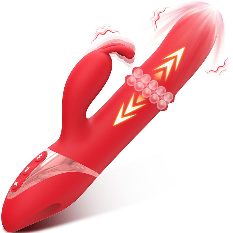 Thrusting Vibrator Sex Toy Dildo - 3In1 Adult Sex Toys Dildo G Spot