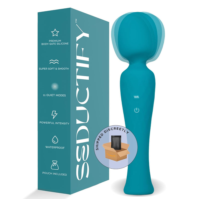 Clitoral Vibrator Dildo Adult Sex Toy For Women With 11 Vibrating Modes [G-Spot & Clitoral, Premium Silicone, Silent, Lightweight] - Vibrator Female Sex Toy - Waterproof, Discreet, Body-Safe
