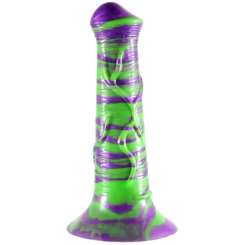Horse Dildo,7.8In Small Dildo Monster Dildo With Strong Suction Cup,Fantasy Dildo Purple Dildo Silicone Adult Sex Toys For Women Men And Couples