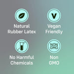 Condoms - Ultra-Thin, Vegan, Non-GMO Latex, 12-Pack