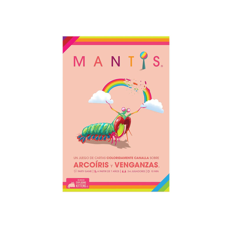 Mantis de Exploding Kittens - Juegos de Cartas para Adultos, Adolescentes y