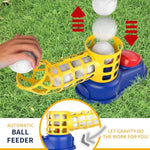T Ball Set Toys For Kids 3-5 5-8, Kids Baseball Tee For Boys Toddlers, Auto Ball Launcher, Indoor Outdoor Outside Sports Tee Ball Set Toys Gifts For 3 4 5 6 Year Old Boys Toddler Kids