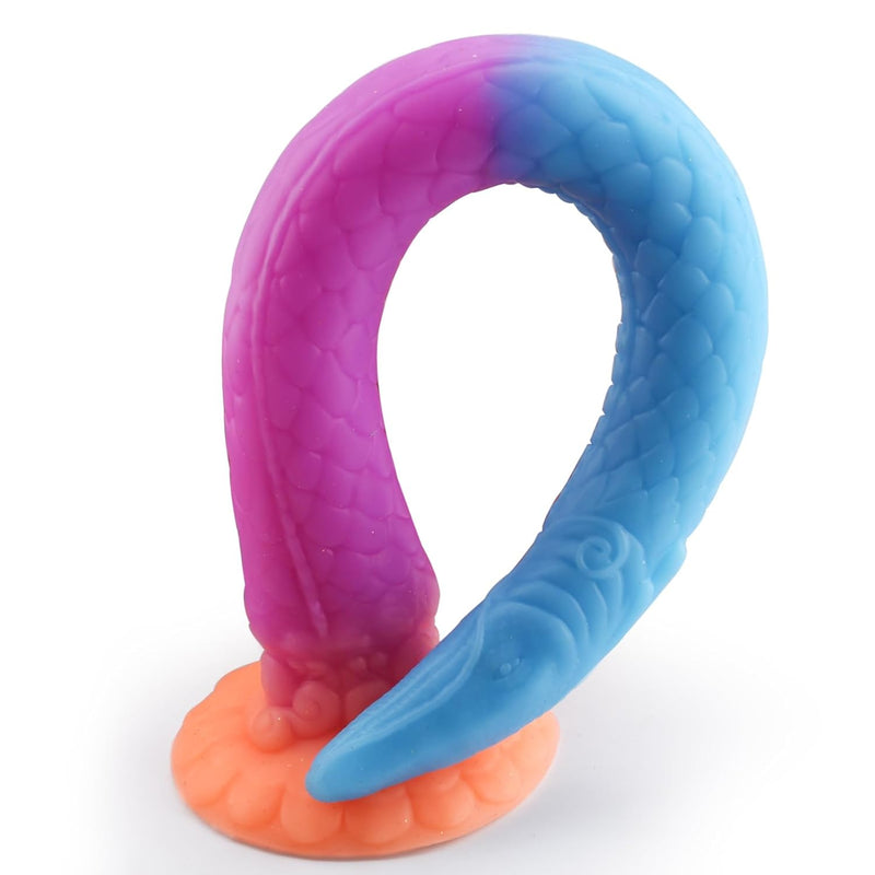 Tentacle Anal Dildo Long Anal Plug Butt Plug, 13.7“ Monster Dildo With Strong Suction Cup, Soft Flexible Liquid Silicone Butt Plug Vaginal Prostate Massage For Men And Women